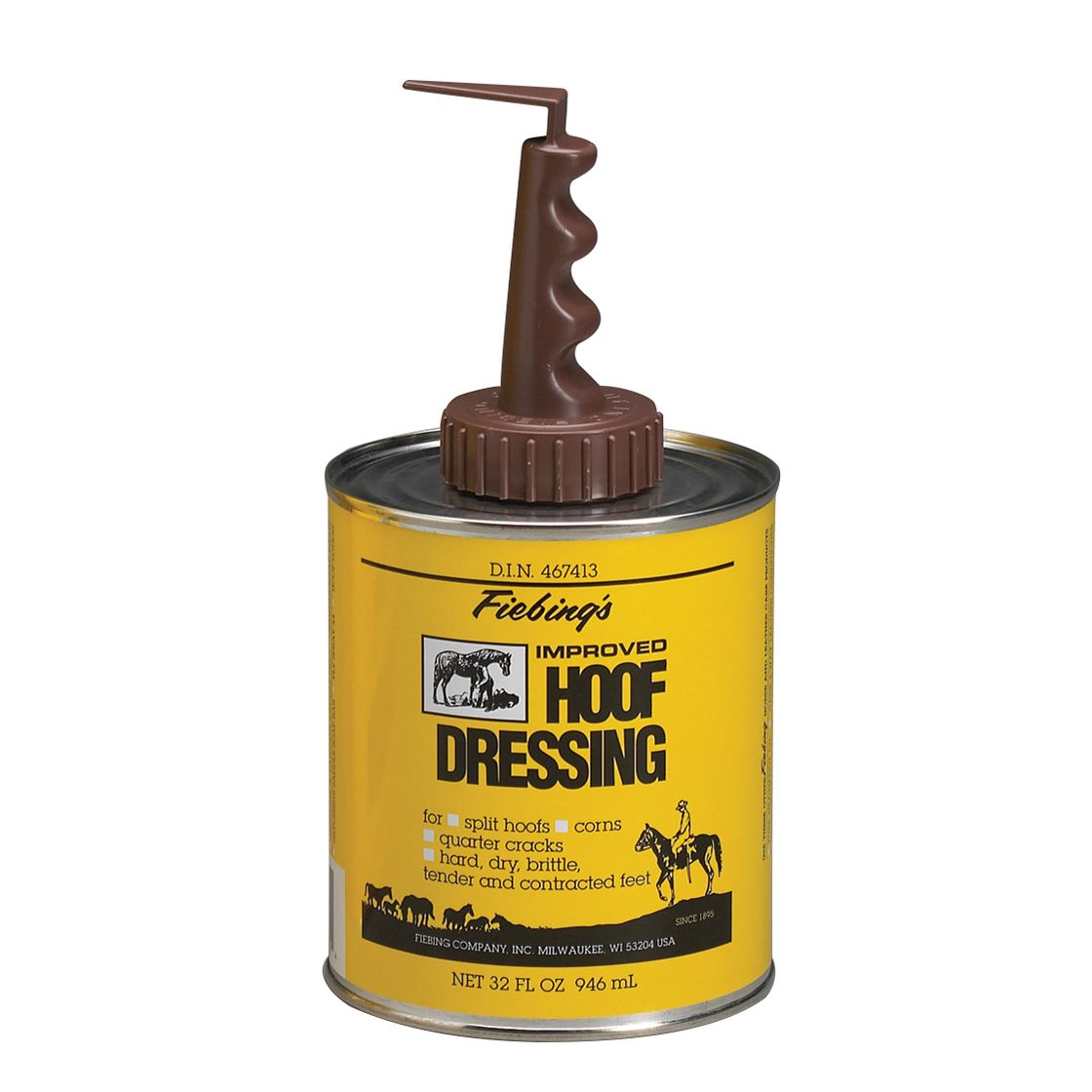 Fiebing's Improved Hoof Dressing - 32 fl oz with applicator