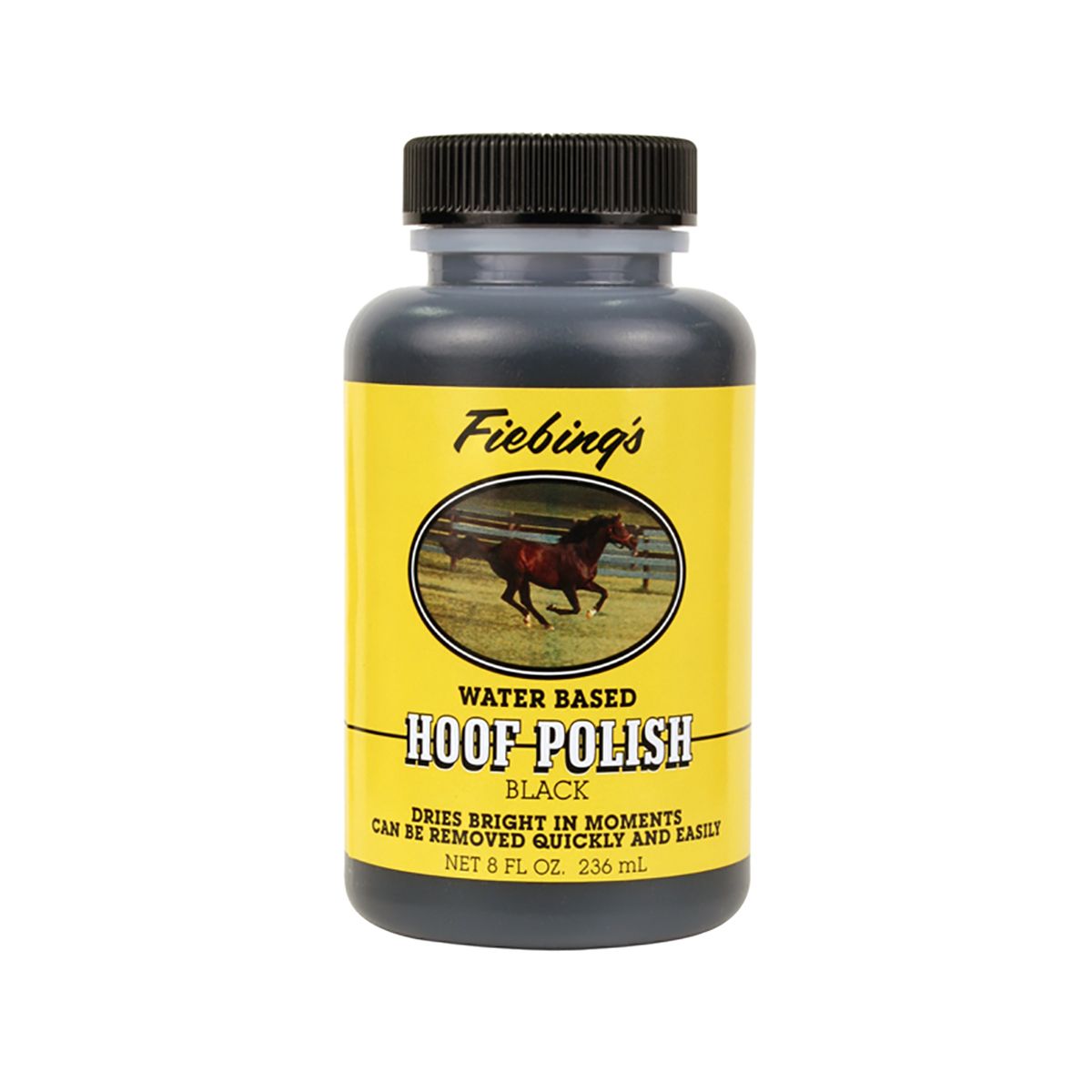 Fiebing Hoof Polish - Black, 8 fl oz