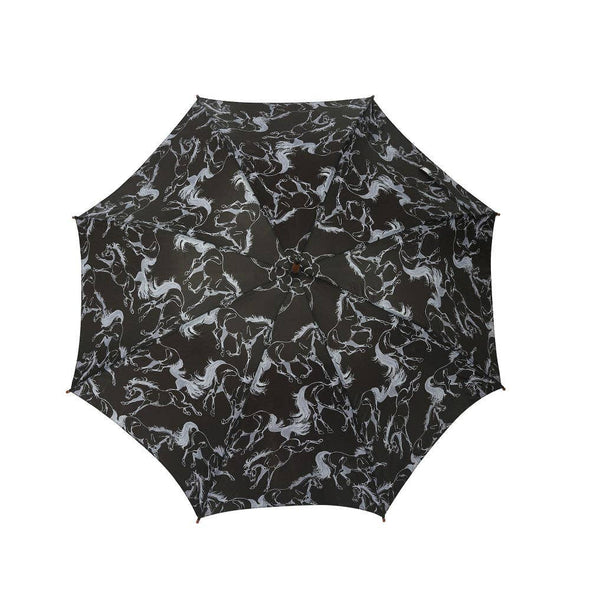 AWST Lila Linear Horses Umbrella Size 35