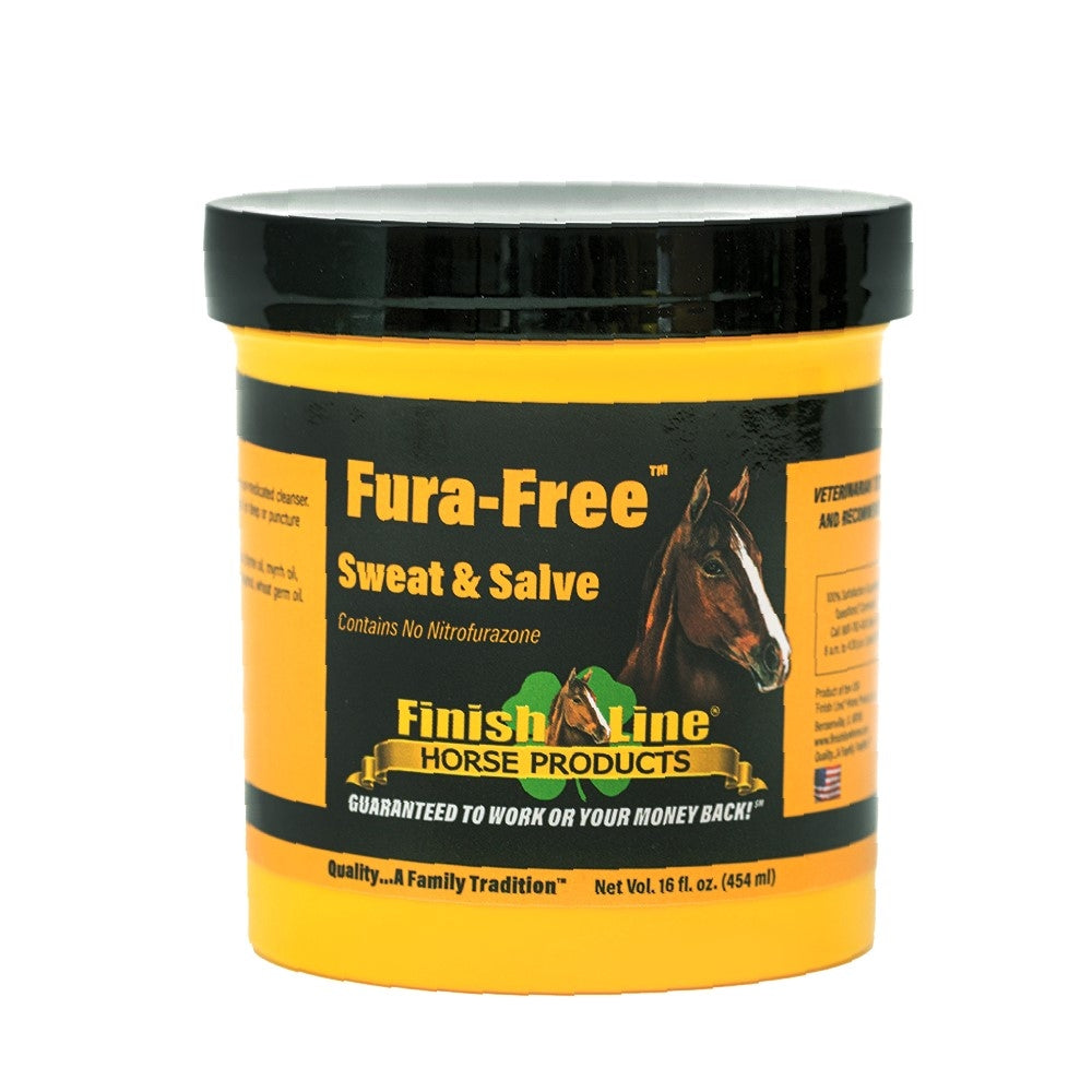 Finish Line Fura-Free Salve 16 Oz Horse Grooming Gel - Riders Choice Supply Co