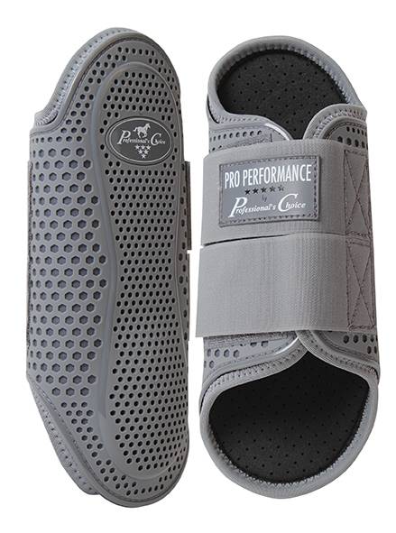 Professionals Choice Hybrid Splint Boots Medium Charcoal Waterproof - Riders Choice Supply Co