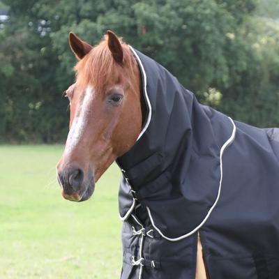Shires Highlander Plus Lite Neck Cover, Navy Medium - Riders Choice Supply Co