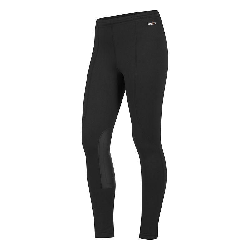 KERRITS Kids Fleece Lite II Knee Patch Tights, X-Small