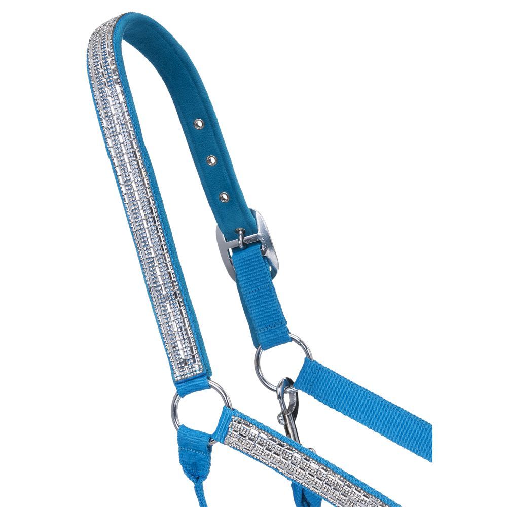 Tough1 Nylon Horse Halter with Crystals