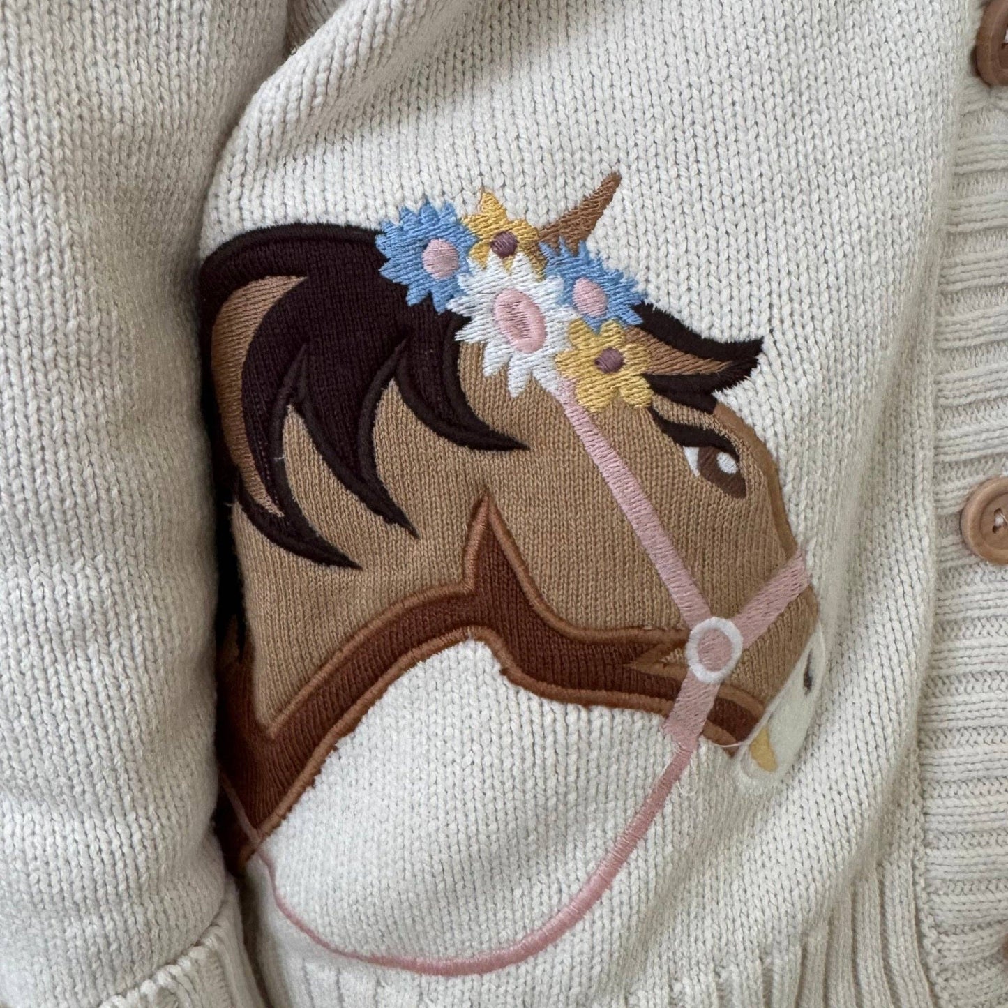 Bridle Up Pony Cardigan