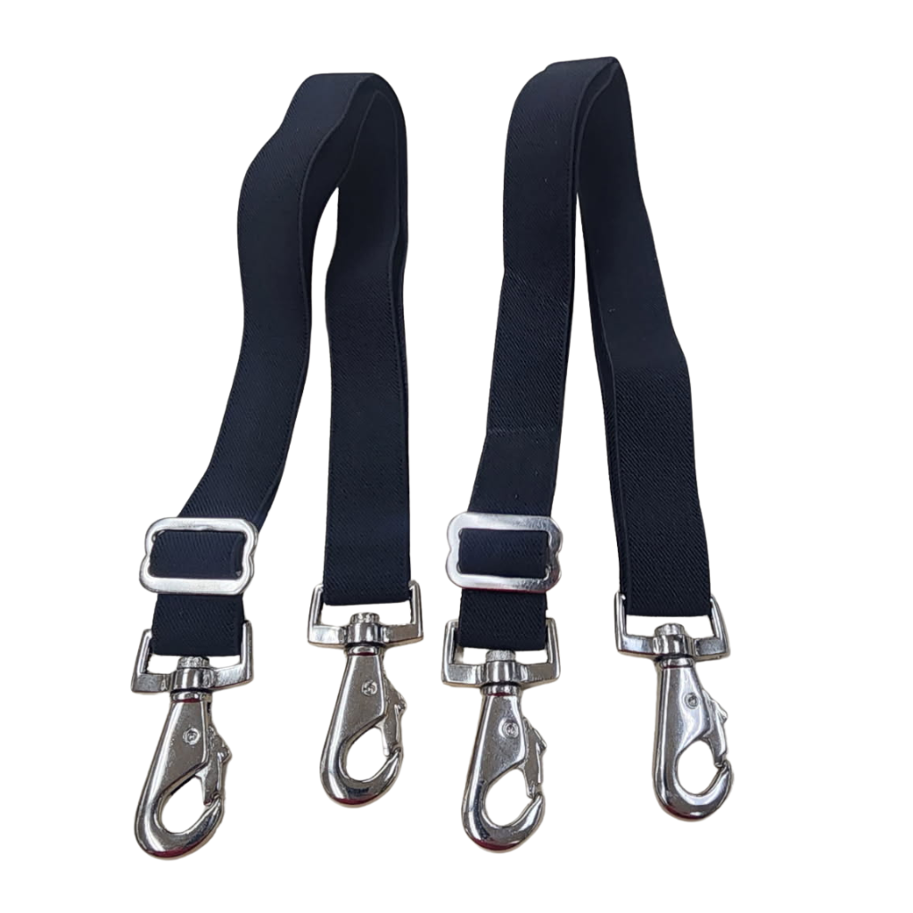5/A Baker® Elastic Leg Straps Replacement - Riders Choice Supply Co