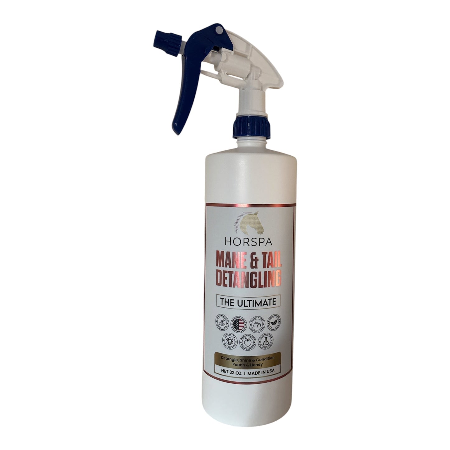 Mane & Tail Detangling Spray Peach & Honey - The Ultimate
