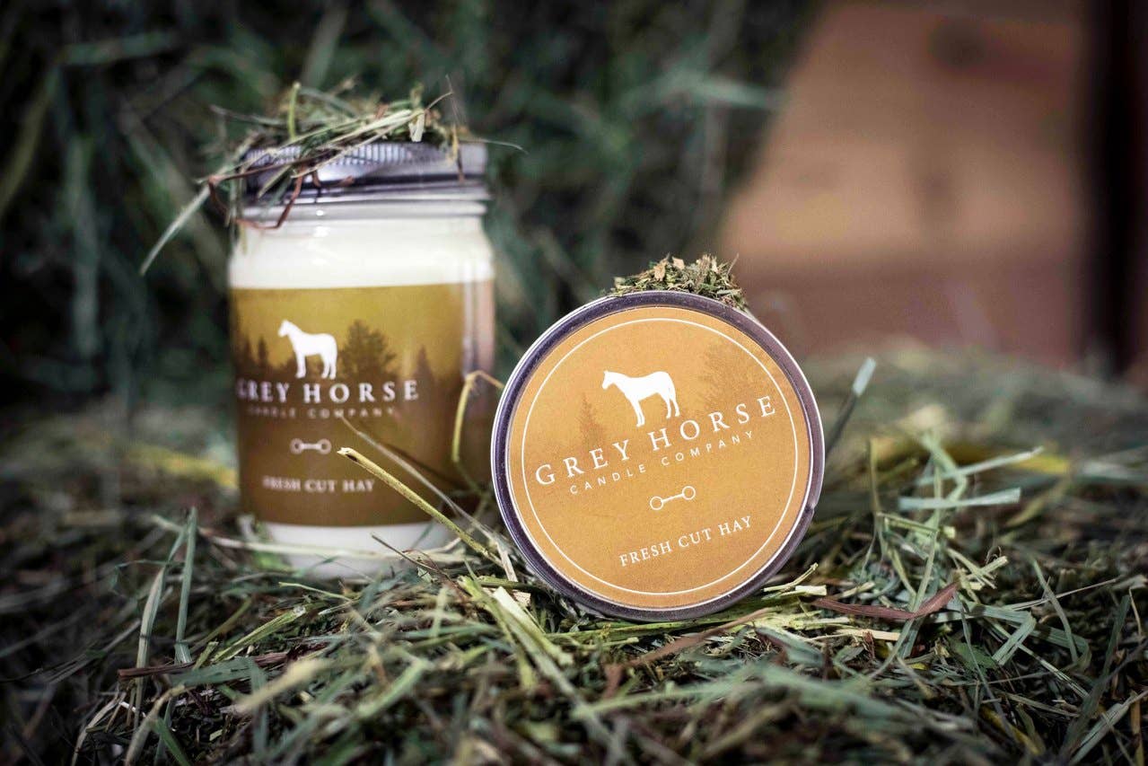 Fresh Cut Hay Soy Candle - Riders Choice Supply Co