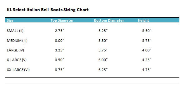 KL SELECT ITALIAN BELL BOOTS