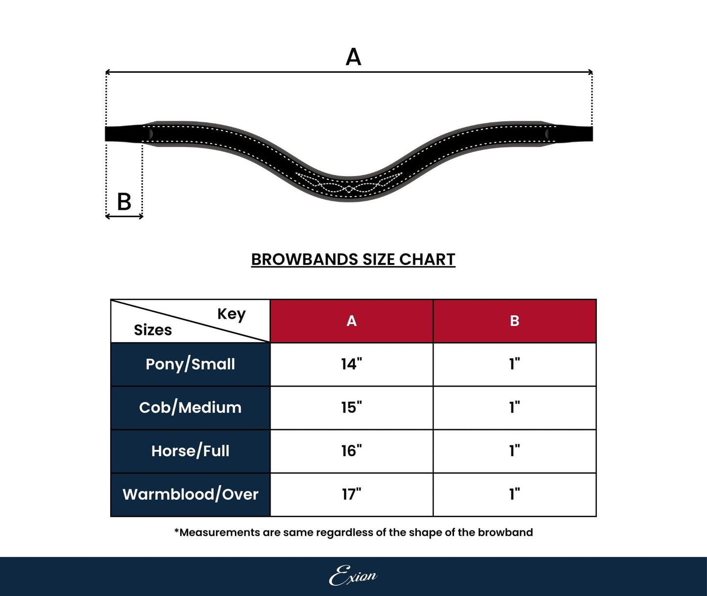 ExionPro Designer Perfect Black linked Crystal Browband
