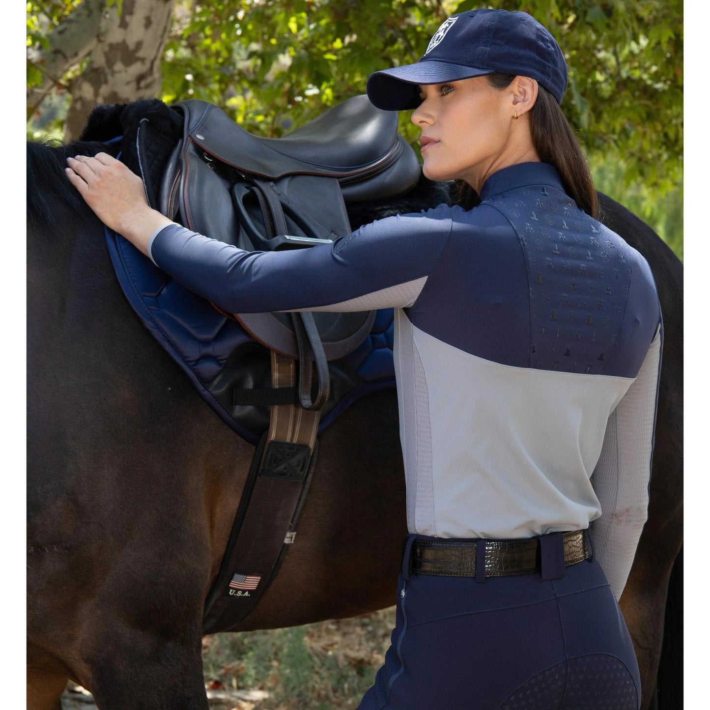 LA Equestrian The Sunset Performance Base Layer
