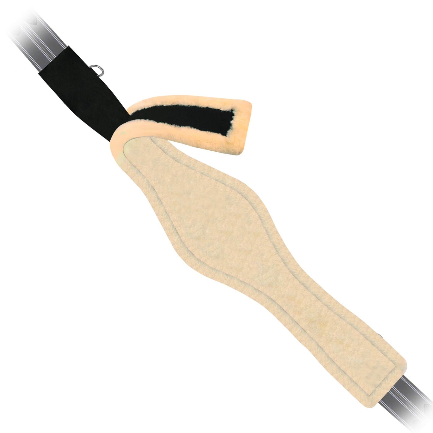 ExionPro 'Snap' Girth - Navy Blue Elastic with White Lines