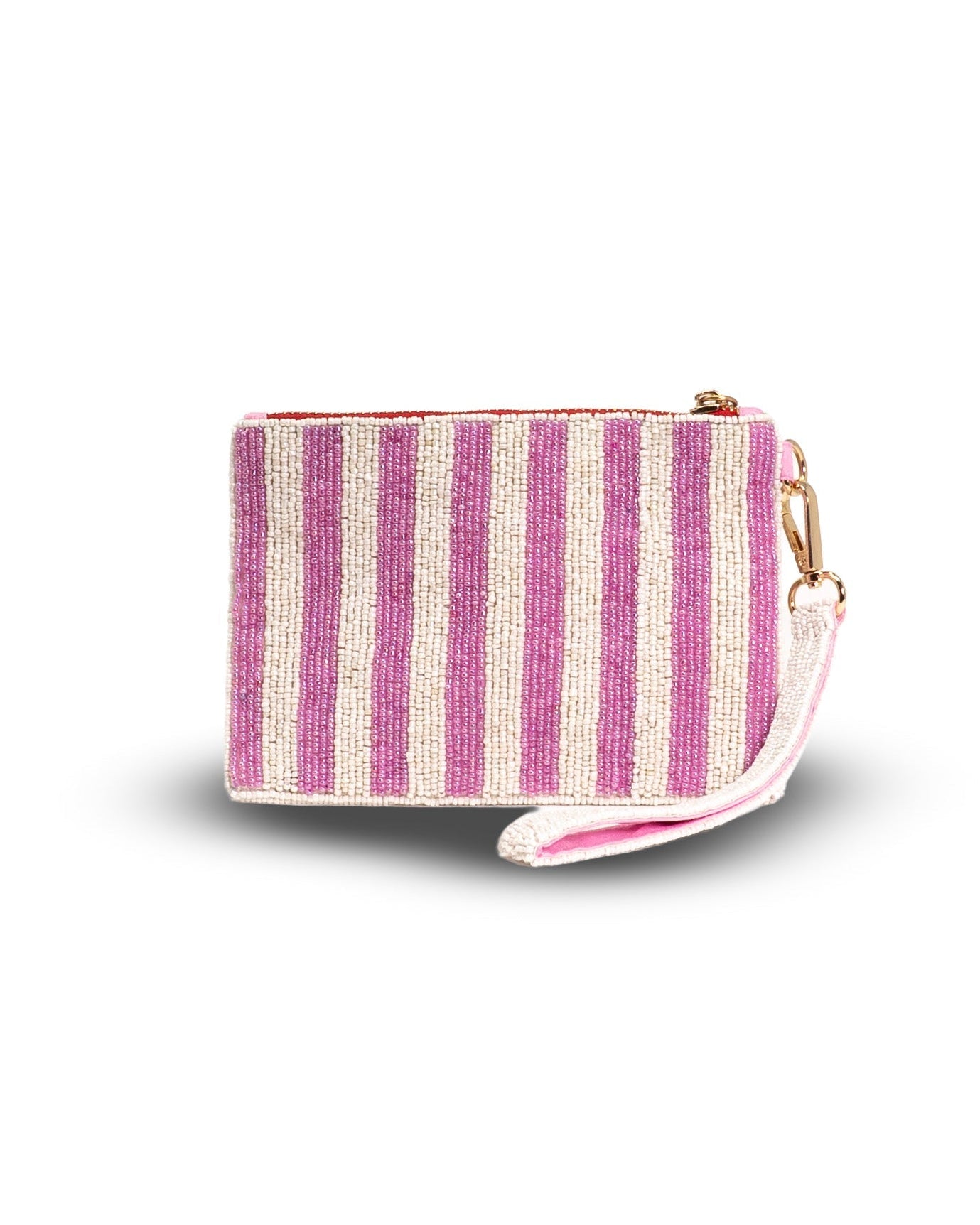 Giddy Up Heart Medium Beaded Pouch