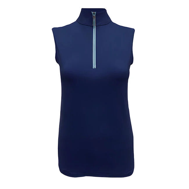THE TAILORED SPORTSMAN™ Ladies’ IceFil® Quarter-Zip Sleeveless Sun Shirt