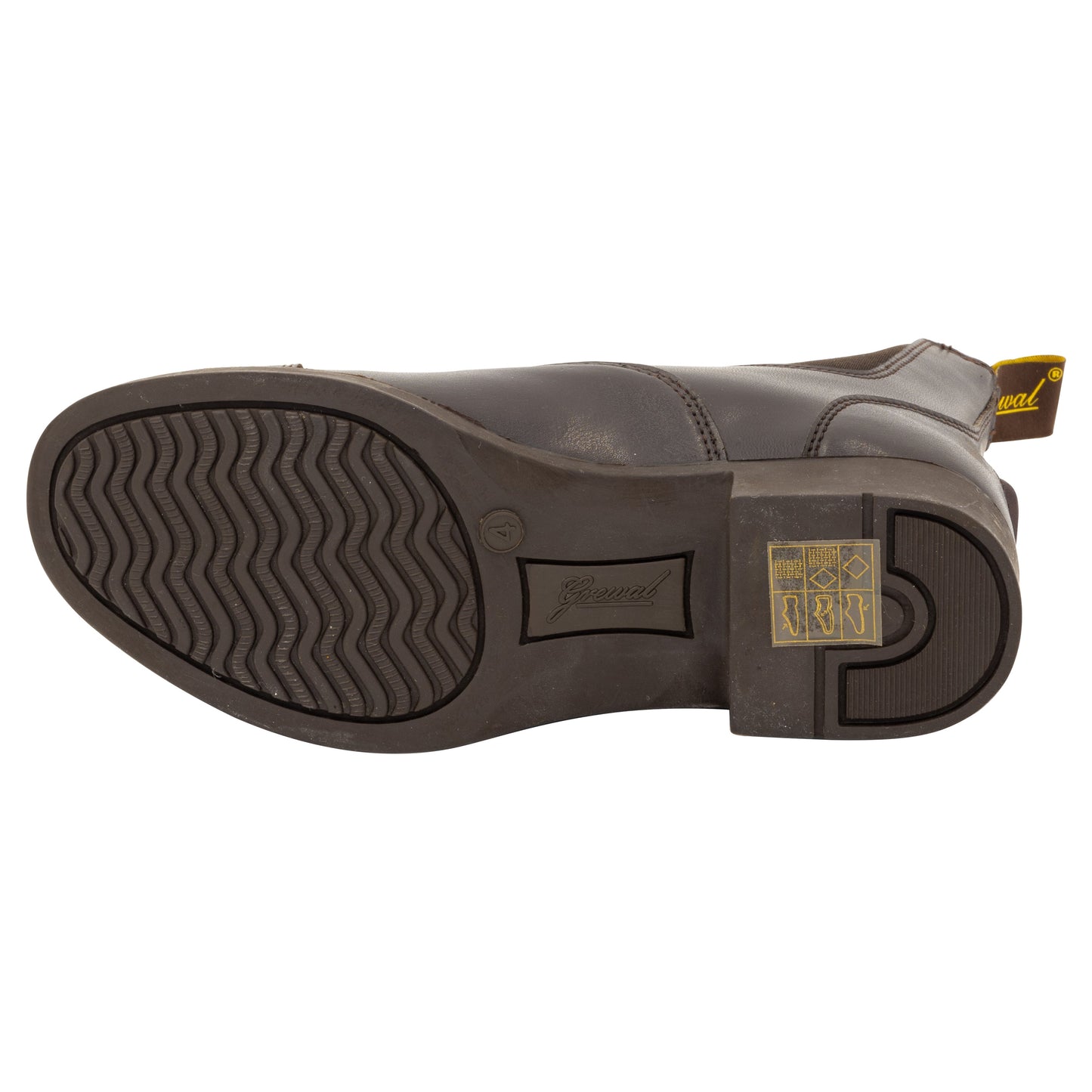 Grewal Equestrian Children's Zip Up Synthetic Paddock Boots - Riders Choice Supply Co