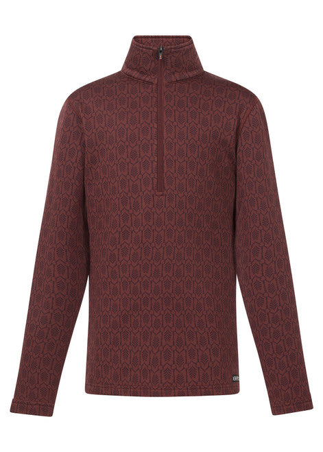 Kerrits Equestrian Kids Snaffle Fleece Half Zip Top - Amber - Riders Choice Supply Co
