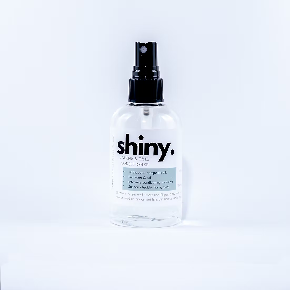 The Infused Equestrian- Shiny. A Mane & Tail Conditioner (4 oz) - Riders Choice Supply Co