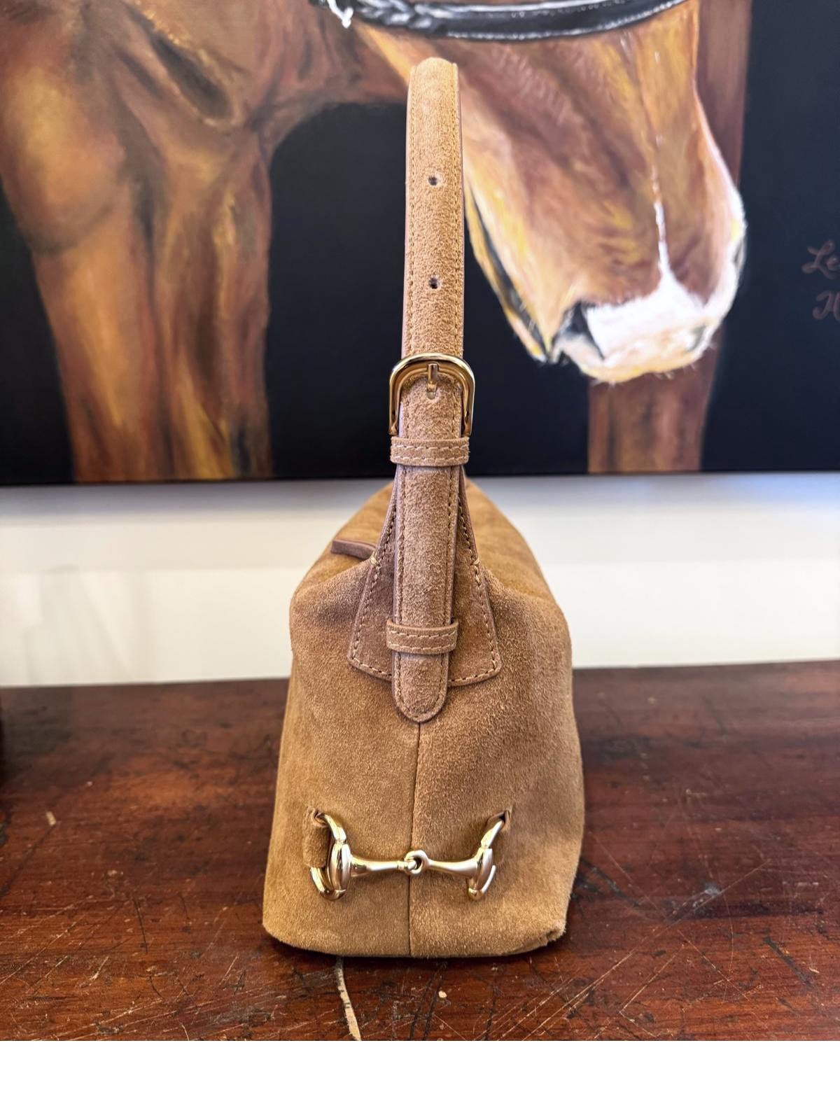 Bethany Bit Bag Suede- Limited Edition Milk Chocolate - Riders Choice Supply Co