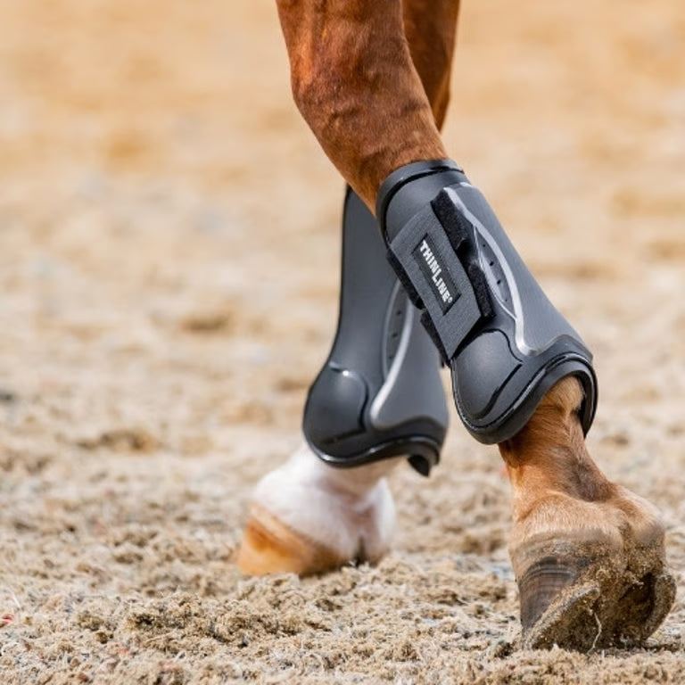 ThinLine Global Flexible Filly Air Shock Open Front Boot Black