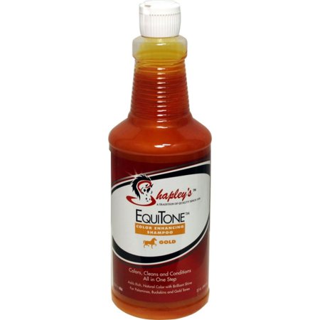 Shapley's Equitone Color Enhancing Shampoo 32 oz Gold - Riders Choice Supply Co
