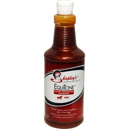 Shapley's Equitone Color Enhancing Shampoo, 32 oz Red - Riders Choice Supply Co