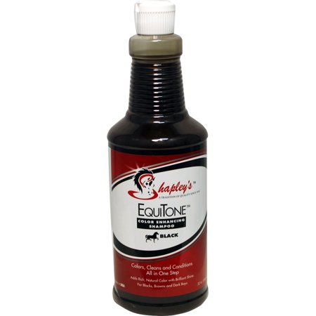 Shapley's Equitone Color Enhancing Shampoo 32 oz Black - Riders Choice Supply Co