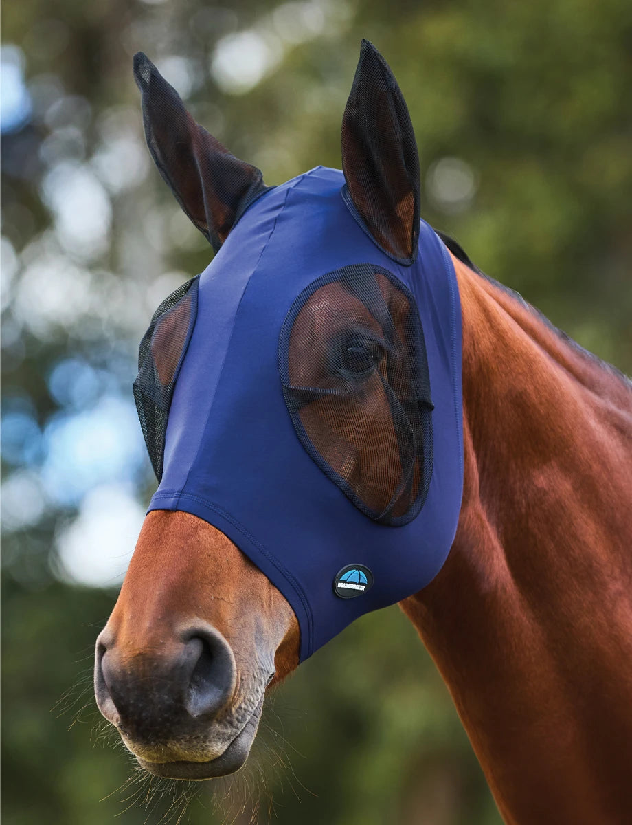 WEATHERBEETA ComFiTec Stretch Fly Mask With Ears