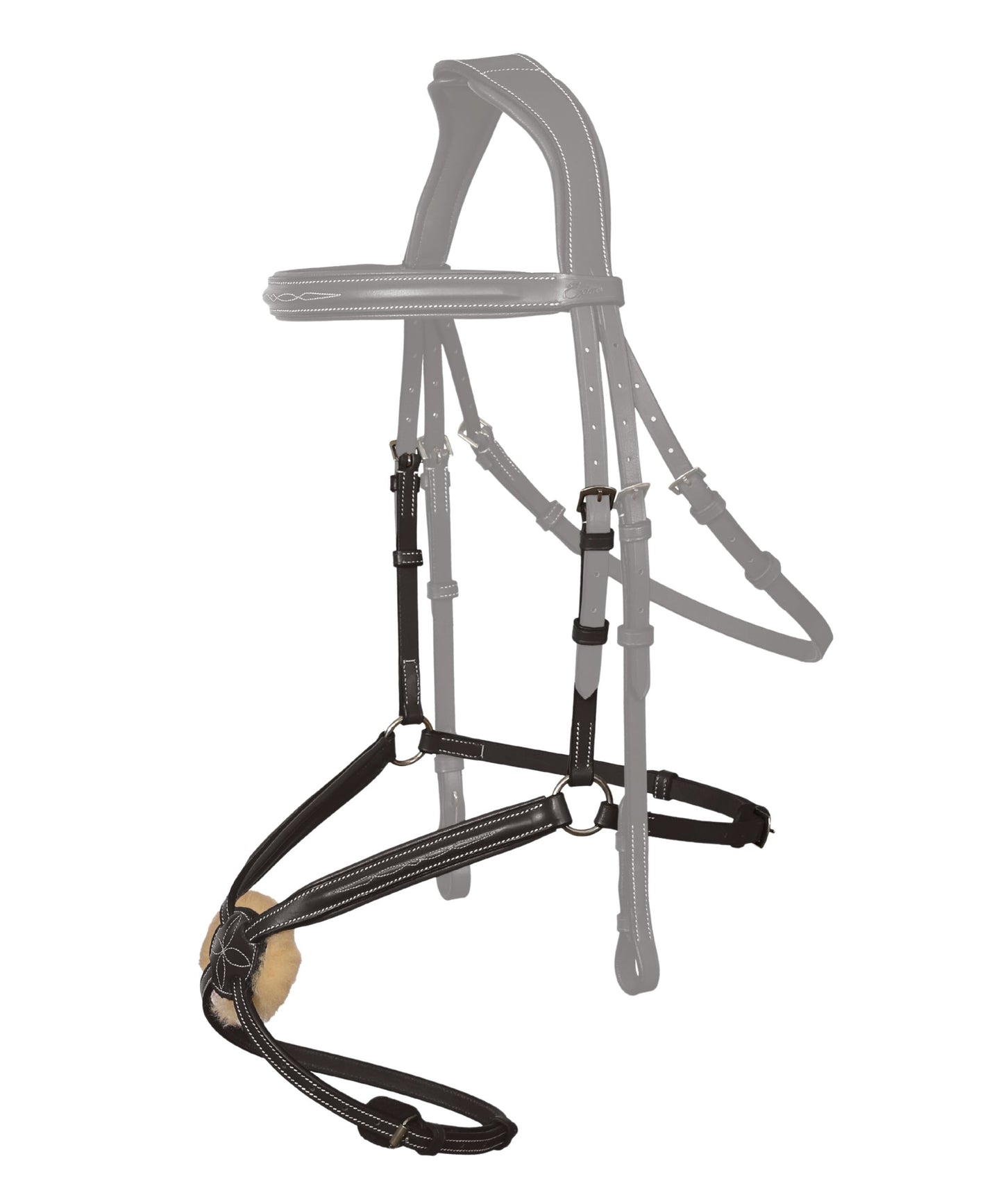 Replacement Noseband of ExionPro 'Vela' Figure 8 Jumping Bridle