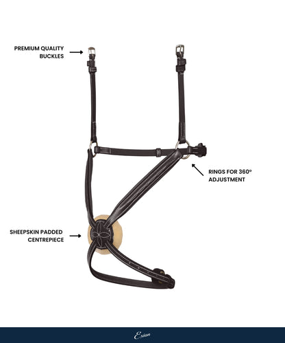 Replacement Noseband of ExionPro 'Vela' Figure 8 Jumping Bridle
