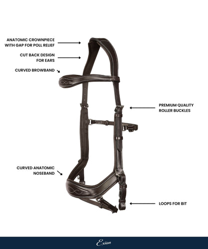 ExionPro 'Auriga' Anti-Pressure Bridle with Reins