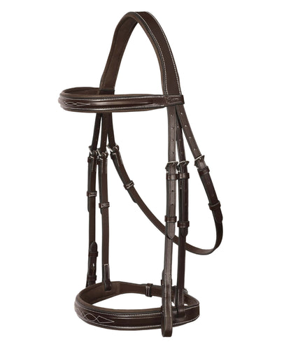 ExionPro 'Hercules' Padded Hunter Bridle with Reins