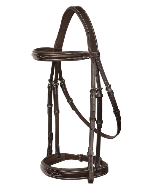 ExionPro 'Hercules' Padded Hunter Bridle with Reins
