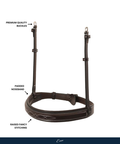 Replacement Noseband of ExionPro 'Hercules' Padded Hunter Bridle