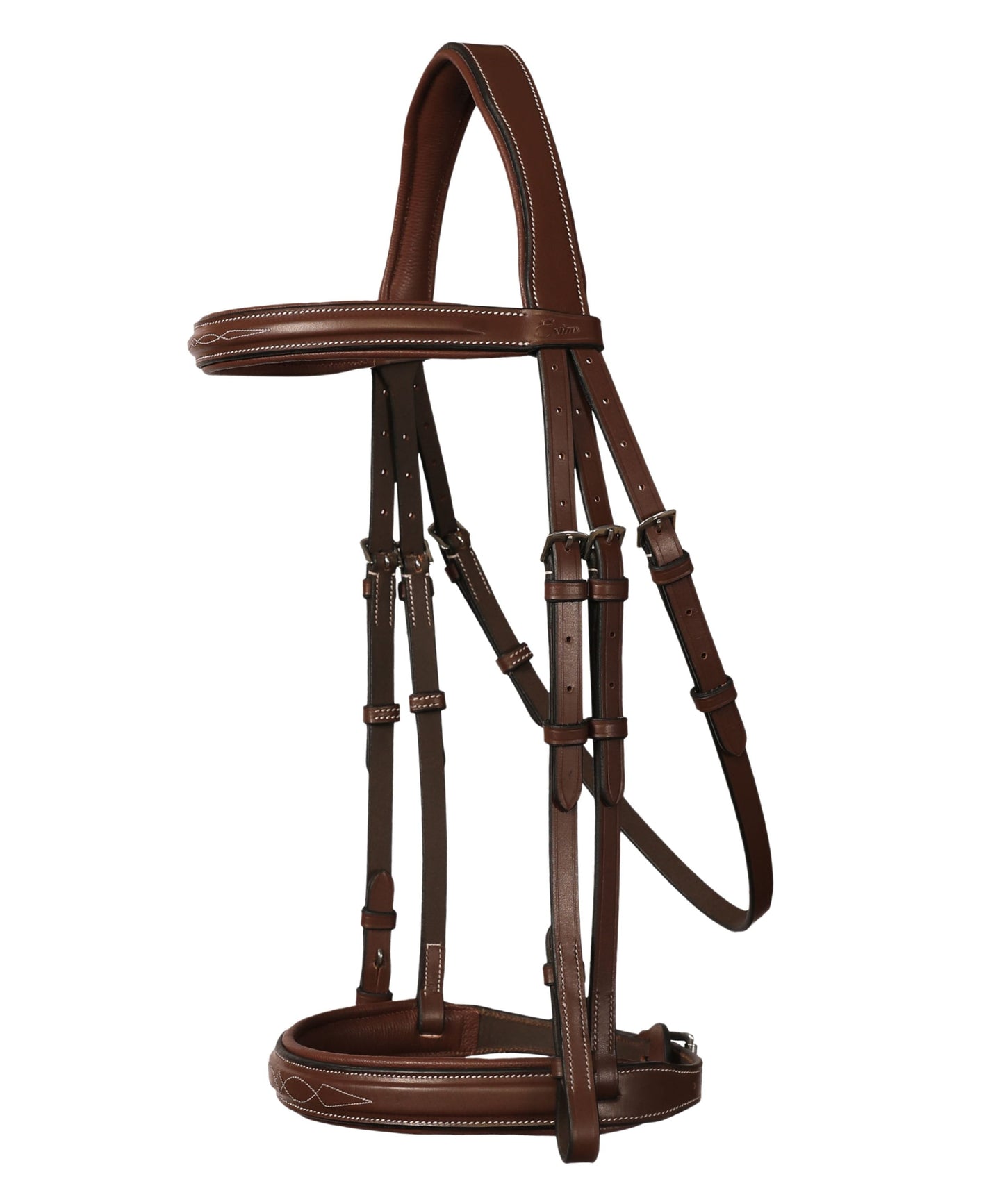 ExionPro 'Hercules' Padded Hunter Bridle with Reins