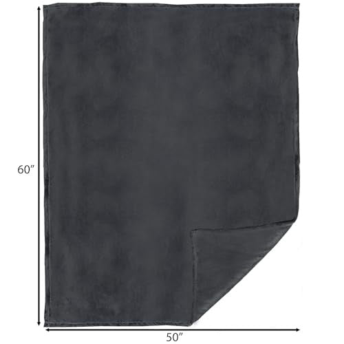 Carstens Plush 2 in 1 50"x60" Travel Blanket- Grey - Riders Choice Supply Co