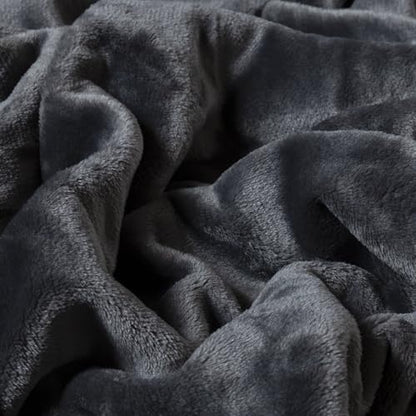 Carstens Plush 2 in 1 50"x60" Travel Blanket- Grey - Riders Choice Supply Co