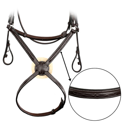 ExionPro Traditional Figure 8 Bridle with Reins