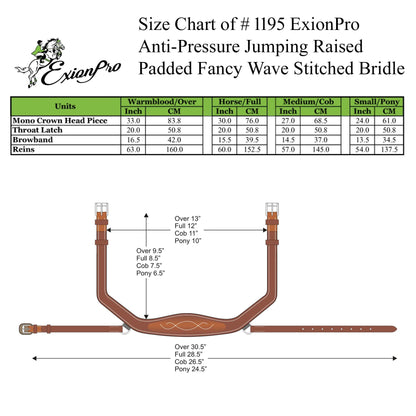 ExionPro 'Auriga' Anti-Pressure Bridle with Reins