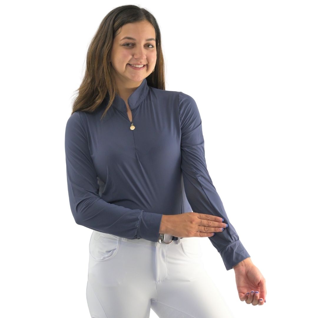 Cool and Comfortable Navy Sun Shirt - Riders Choice Supply Co