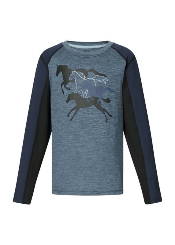 Kerrits Equestrian Apparel Kids Round Up Top L Dewdrop - Riders Choice Supply Co