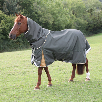 Shires Highlander Plus Lite Neck Cover Green (Large) - Riders Choice Supply Co