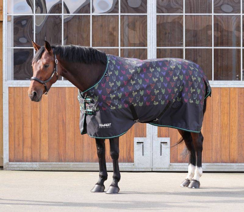 Shires Tempest Lite Turnout Blanket Chicken 57" - Riders Choice Supply Co