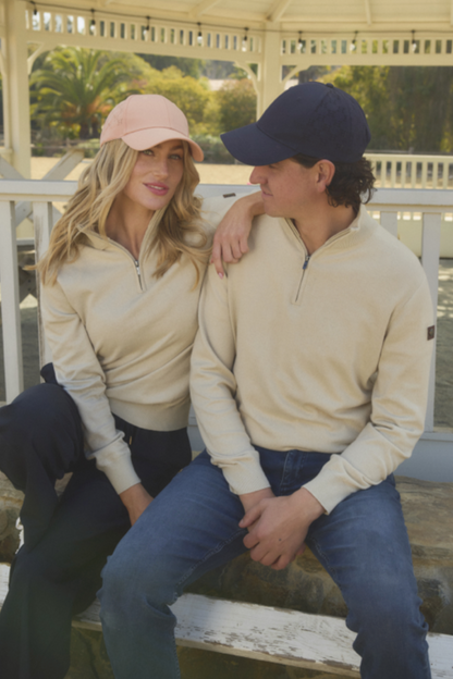 Parmo Unisex Pullover 1/4 Zip Sweater - Riders Choice Supply Co