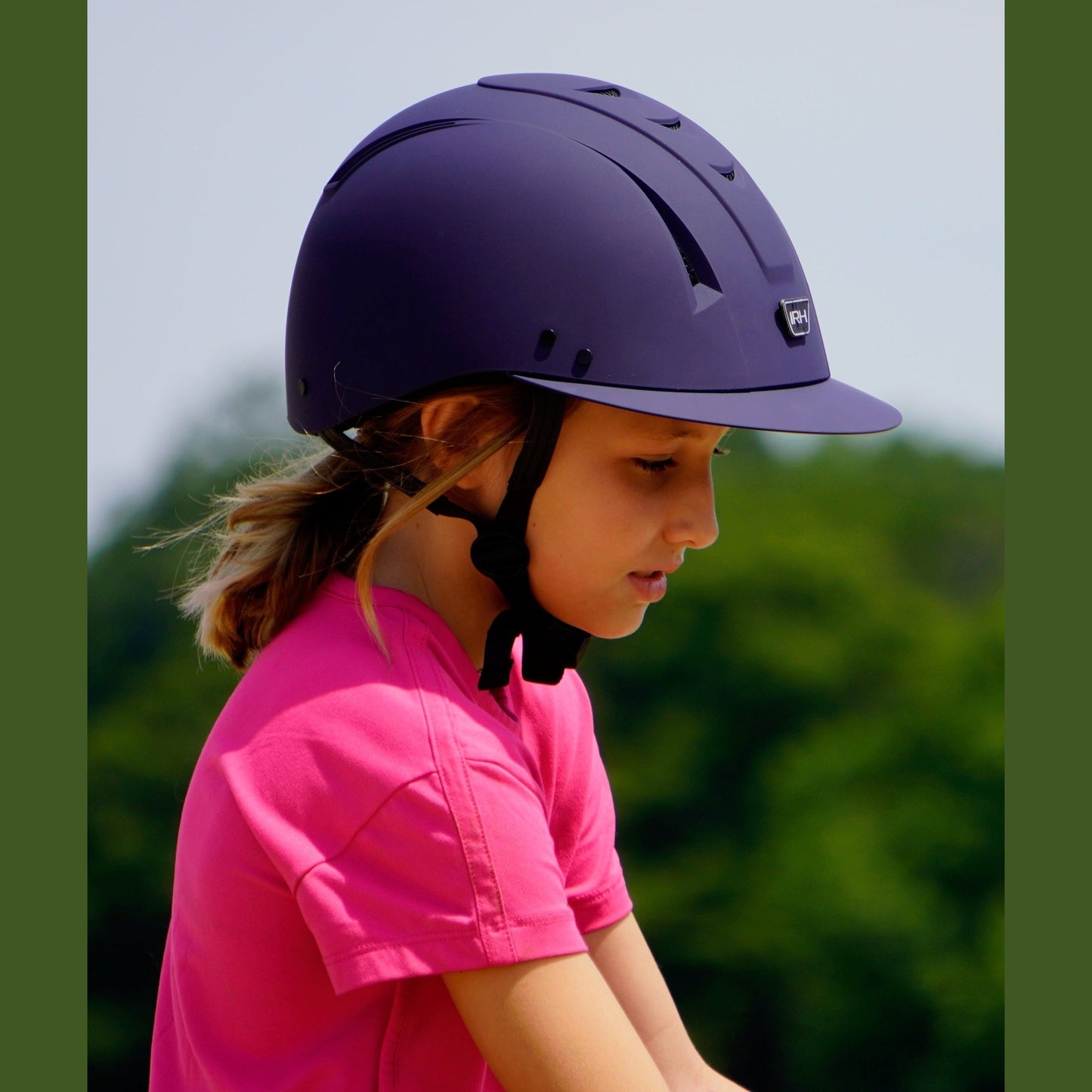 IRH Equi-Pro Deluxe Schooling Helmet w/Sun Visor - Riders Choice Supply Co