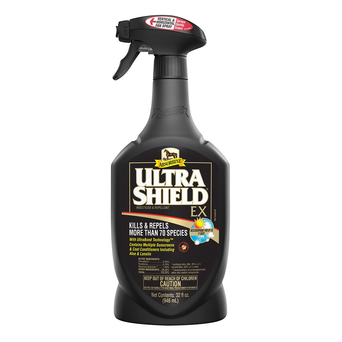 Ultra Shield EX Horse Insecticide and Repellent - 32 fl oz