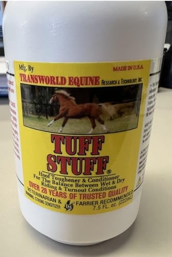 Transworld Equine Tuff Stuff Clear Hoof Conditioner 7.5 oz. - Riders Choice Supply Co