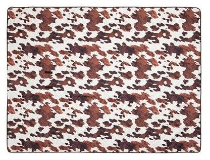 CARSTENS, INC Waterproof Picnic Blanket 60"x80", Cowhide - Riders Choice Supply Co