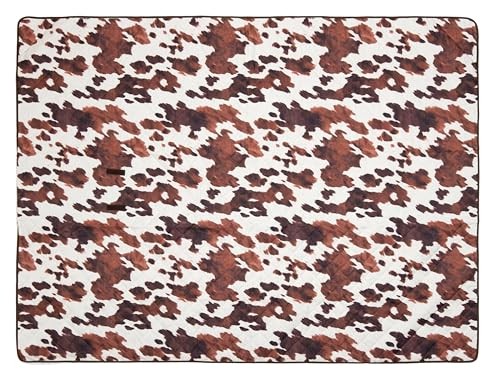 CARSTENS, INC Waterproof Picnic Blanket 60"x80", Cowhide - Riders Choice Supply Co