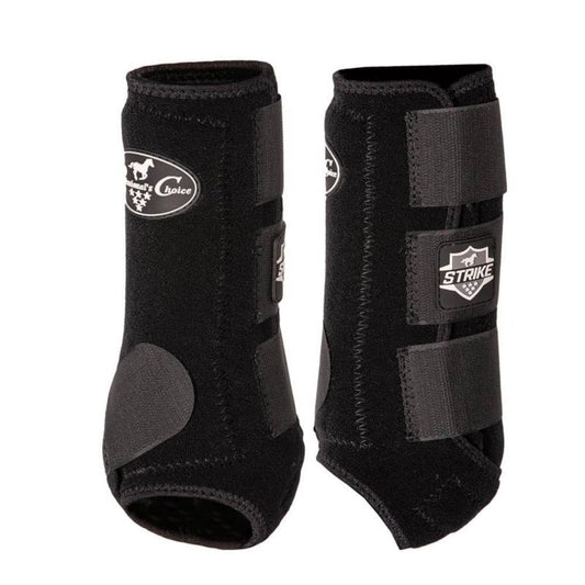 Professional's Choice SMB Strike Boots, Large, Black, 4 Pack - Riders Choice Supply Co
