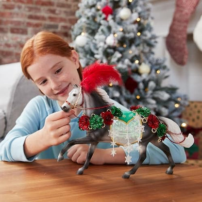 Breyer 2025 Holiday Horse Christmas in Bloom, 13"x11" - Riders Choice Supply Co
